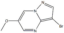 3-bromo-6-methoxypyrazolo[1,5-a]pyrimidine CAS#: 1314893-99-6