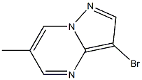 3-bromo-6-methylpyrazolo[1,5-a]pyrimidine CAS#: 1263060-64-5