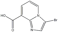 3-bromoimidazo[1,2-a]pyridine-8-carboxylic acid CAS#: 1116691-26-9