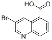 3-bromoquinoline-5-carboxylic acid CAS#: 1344046-12-3