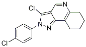 3-chloro-2-(4-chlorophenyl)-6,7,8,9-tetrahydro-2H-pyrazolo[4,3-c]quinoline CAS#: 1117954-66-1