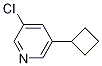 3-chloro-5-cyclobutylpyridine CAS#: 1369803-26-8