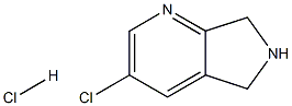 3-chloro-6,7-dihydro-5H-pyrrolo[3,4-b]pyridine hydrochloride CAS#: 1256813-78-1