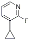 3-cyclopropyl-2-fluoropyridine CAS#: 1227177-68-5
