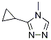 3-cyclopropyl-4-methyl-4H-1,2,4-triazole(SALTDATA: HCl) CAS#: 1217862-57-1