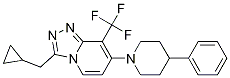3-(cyclopropylMethyl)-7-(4-phenylpiperidin-1-yl)-8-(trifluoroMethyl)-[1,2,4]triazolo[4,3-a]pyridine CAS#: 1254977-87-1