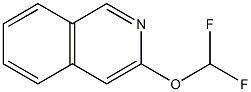 3-(difluoroMethoxy)isoquinoline CAS#: 1261770-41-5