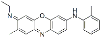 3-(ethylimino)-2-methyl-N-(o-tolyl)-3H-phenoxazin-7-amine CAS#: 71566-76-2