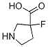 3-fluoro-3-Pyrrolidinecarboxylic acid CAS#: 1228634-93-2