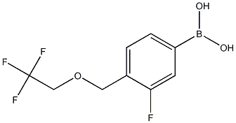 3-fluoro-4-((2,2,2-trifluoroethoxy)Methyl)phenylboronic acid CAS#: 1333407-12-7