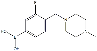 3-fluoro-4-((4-Methylpiperazin-1-yl)Methyl)phenylboronic acid CAS#: 1334401-01-2