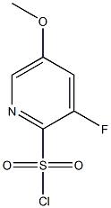 3-fluoro-5-Methoxypyridine-2-sulfonyl chloride CAS#: 1261870-77-2