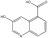 3-hydroxyquinoline-5-carboxylic acid CAS#: 1261784-25-1