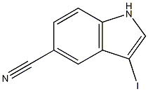 3-iodo-1H-indole-5-carbonitrile CAS#: 1092114-59-4