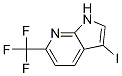 3-iodo-6-(trifluoroMethyl)-1H-pyrrolo[2,3-b]pyridine CAS#: 1190320-87-6