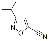 3-isopropyl-5-isoxazolecarbonitrile(SALTDATA: FREE) CAS#: 1217862-28-6