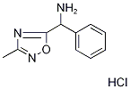 [(3-methyl-1,2,4-oxadiazol-5-yl)(phenyl)methyl]amine hydrochloride CAS#: 1184984-85-7
