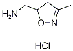 [(3-methyl-4,5-dihydroisoxazol-5-yl)methyl]amine hydrochloride CAS#: 1185301-13-6