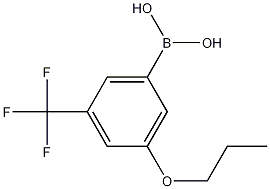 3-n-Propoxy-5-(trifluoromethyl)phenylboronic acid CAS#: 1256345-47-7