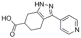 3-(pyridin-4-yl)-4,5,6,7-tetrahydro-1H-indazol-6-carboxylic acid CAS#: 1338247-87-2