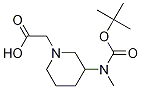 [3-(tert-Butoxycarbonyl-Methyl-aMino)-piperidin-1-yl]-acetic acid CAS#: 1353962-02-3