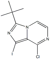 3-(tert-butyl)-8-chloro-1-iodoimidazo[1,5-a]pyrazine CAS#: 1211524-21-8