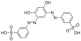 3,3'-[(4,6-Dihydroxy-1,3-phenylene)bis(azo)]bisbenzenesulfonic acid CAS#: 72208-26-5