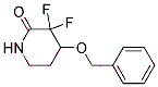 3,3-Difluoro-4-(phenylmethoxy)-2-piperidinone CAS#: 1206540-58-0