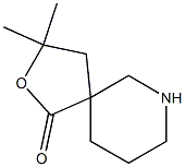3,3-Dimethyl-2-oxa-7-aza-spiro[4.5]decan-1-one CAS#: 1263283-85-7
