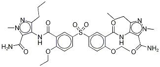 3,3'-Sulfonyl Bis[(4-Ethoxy-3-(6,7-dihydro-1-Methyl-7-oxo-3-propyl-1H-pyrazolo-pyriMidin-5-yl)benzene) CAS#: 1391054-84-4
