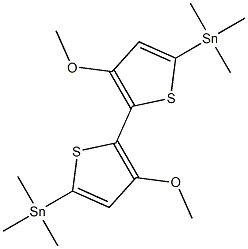 (3,3'-dimethoxy-[2,2'-bithiophene]-5,5'-diyl)bis(trimethylstannane) CAS#: 1248460-50-5