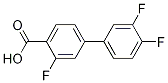 3,3',4'-Trifluoro-[1,1'-biphenyl]-4-carboxylic acid CAS#: 1179174-66-3