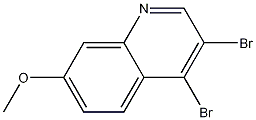3,4-Dibromo-7-methoxyquinoline CAS#: 1203578-59-9