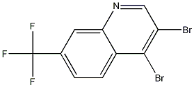3,4-Dibromo-7-trifluoromethylquinoline CAS#: 1203579-32-1