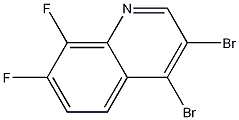 3,4-Dibromo-7,8-difluoroquinoline CAS#: 1209239-27-9
