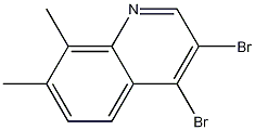 3,4-Dibromo-7,8-dimethylquinoline CAS#: 1209530-20-0