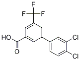 3',4'-Dichloro-5-(trifluoroMethyl)-[1,1'-biphenyl]-3-carboxylic acid CAS#: 1261930-84-0