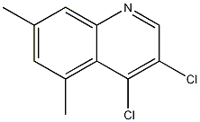 3,4-Dichloro-5,7-dimethylquinoline CAS#: 1204812-17-8