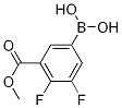 3,4-Difluoro-5-(methoxycarbonyl)phenylboronic acid CAS#: 1217500-74-7
