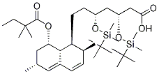 3,5-Bis(tert-butyldimethylsilyl) Simvastatin Hydroxy Acid CAS#: 1094101-38-8