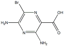 3,5-Diamino-6-bromo-pyrazine-2-carboxylic acid CAS#: 1303968-25-3