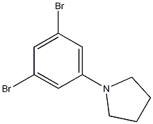 3,5-Dibromo-1-pyrrolidinobenzene CAS#: 1245563-15-8