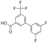 3',5'-Difluoro-5-(trifluoroMethyl)-[1,1'-biphenyl]-3-carboxylic acid CAS#: 1261950-34-8