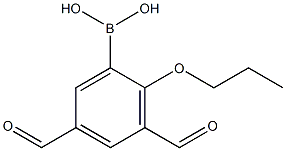 3,5-Diformyl-2-propoxyphenylboronic acid CAS#: 1072951-92-8