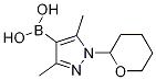3,5-Dimethyl-1-(tetrahydro-2H-pyran-2-yl)-1H-pyrazol-4-ylboronic acid CAS#: 1217501-15-9