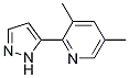 3,5-diMethyl-2-(1H-pyrazol-5-yl)pyridine CAS#: 1353762-17-0
