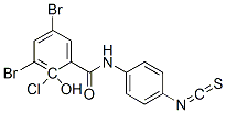 3,5-dibromo-2-chlorosalicylanilide-4'-isothiocyanate CAS#: 72670-62-3