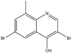 3,6-Dibromo-4-hydroxy-8-methylquinoline CAS#: 1204811-68-6