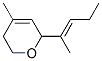3,6-Dihydro-4-methyl-6-(1-methyl-1-butenyl)-2H-pyran CAS#: 72230-91-2
