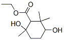 3,6-Dihydroxy-2,2,6-trimethylcyclohexanecarboxylic acid ethyl ester CAS#: 70429-46-8